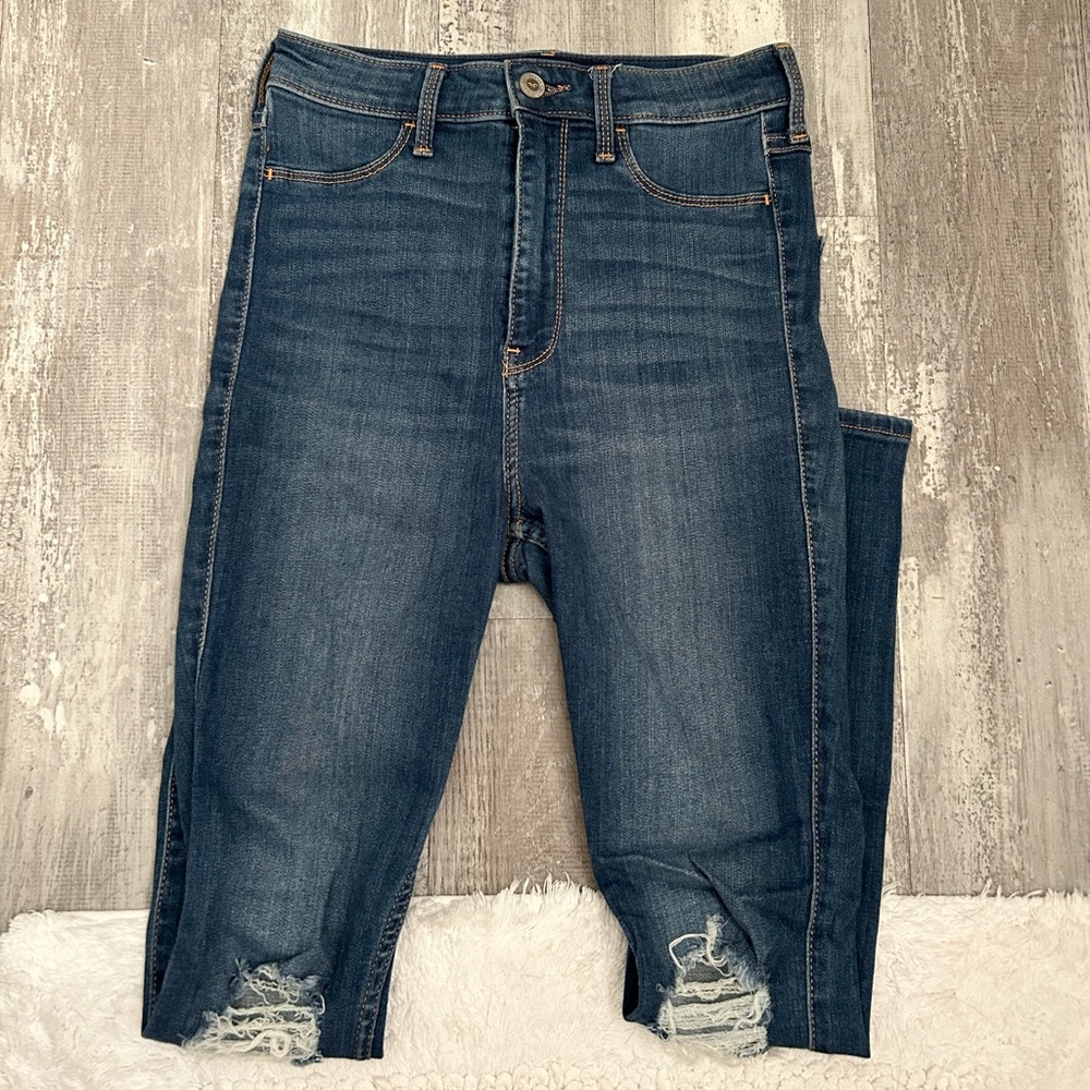 Hollister high rise skinny jeans